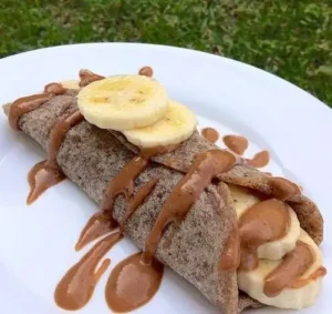 Panqueca fit de banana