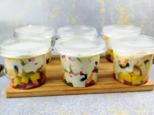 Salada de frutas digestiva