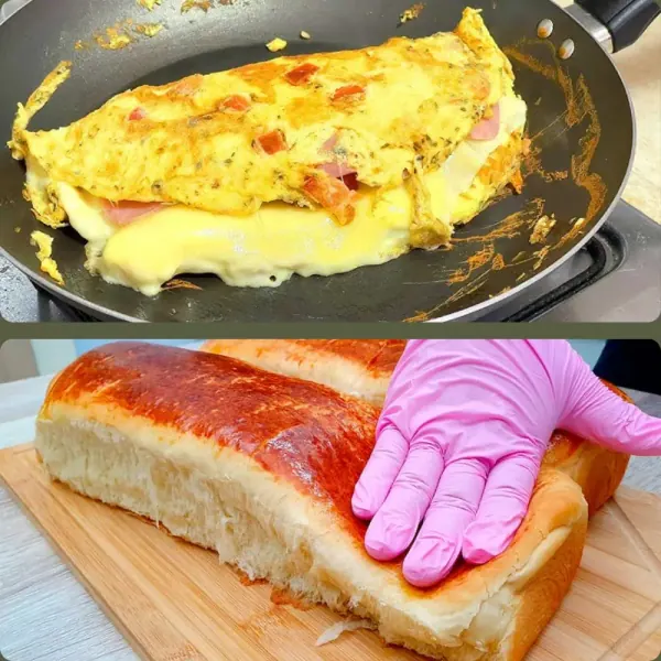 Café de frigideira com ovo