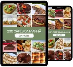 Capa do guia 200 cafés da manhã de nutri